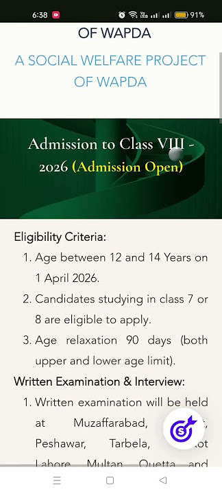How to Download Admission Form and Bank Challan #Admission2026 #WAPDA