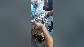 how to open a engine cylinder head#kashi #mechanic