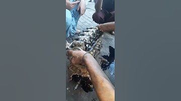 how to open a engine cylinder head#kashi #mechanic