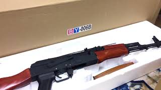 D-Boys製AK74 対象年齢18歳以上 パワーソース 電動 中国製 定価 不明(実...