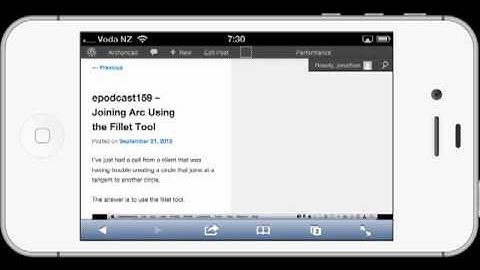podcast136.mov Vectorworks training on your iPhone