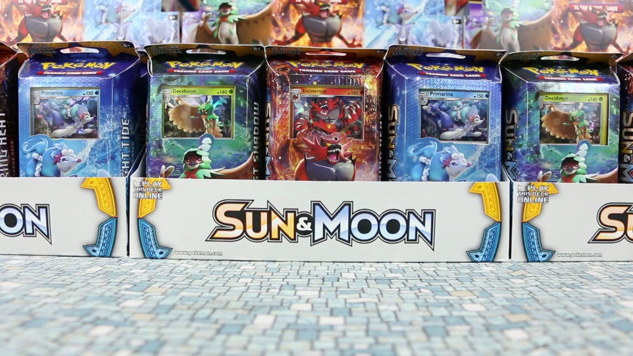 Primarina - Bright Tide Theme Deck Opening - Sun &amp; Moon - YouTube
