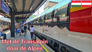 Door De Alpen Naar Boedapest In Een Panoramarijtuig