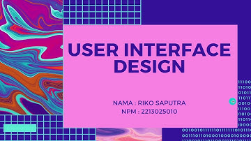 UAS Interaksi Manusia dan Komputer Design User Interface