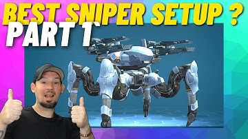 Best new Sniper Setup? New Jaeger Gauss Build.  War Robots Gameplay, WR. Part 1