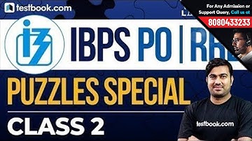 IBPS RRB PO | Puzzles Special Class 2 | Solve Reasoning With Shyam Sir