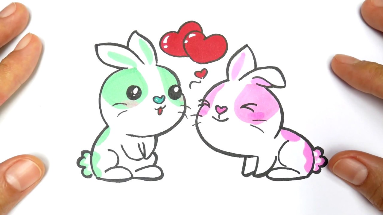 Draw Cute Rabbits Bunny Lover à¸ªà¸­à¸™à¸§à¸²à¸