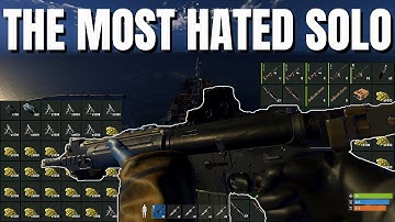 How I became The Most Hated Solo In Rust Console...