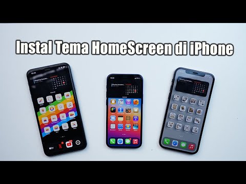 Cara Mudah! Ubah Tampilan Home Screen iPhone & App icon iOS 14