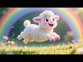 Luna Lamb’s Rainbow Walk with Tiny Kitty 🌈🐑🐱 | Cute Kids Song | Magical Nursery Rhyme