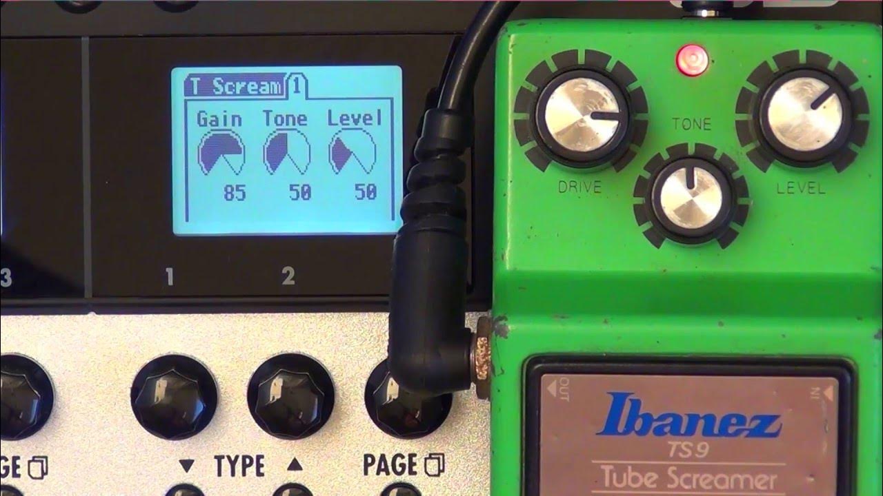 Ibanez Tube Screamer Vs. Tube Screamer Zoom G5 YouTube