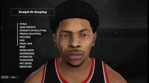 Jarrett Allen NBA 2K17 Creation