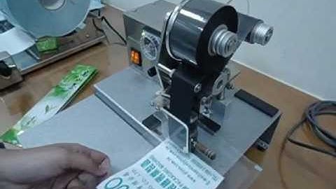 Auto Type Date Coding Machine