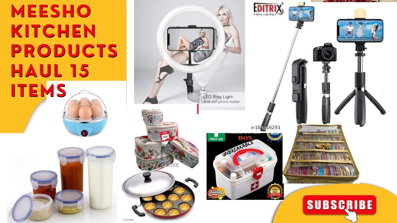 Meesho home utility haul/meesho home decor/meesho kitchen items haul