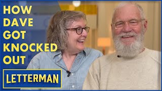 The True Story Of How Dave Letterman Got Knocked Out | Upcoming: @MrBeast