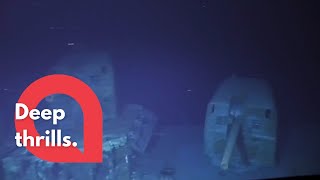 World's deepest submarine dive uncovers  World War II shipwreck | SWNS