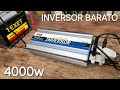 TESTAMOS UM INVERSOR BARATO DE 4000W DA KNUP