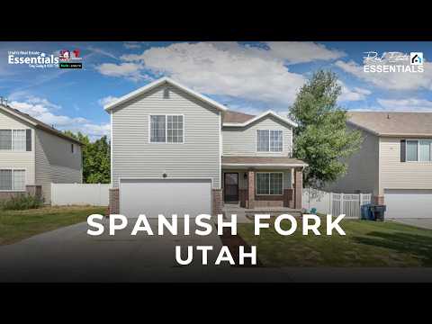 341 S Spanish Fields Dr, Spanish Fork, UT home video tour
