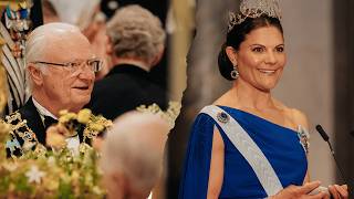 'Dear Papa': Crown Princess Victoria’s emotional birthday speech to King Carl XVI Gustaf.