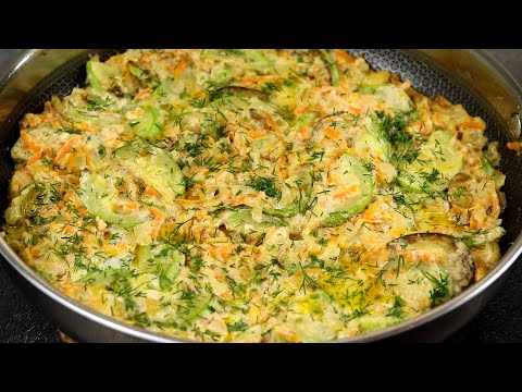 Кабачки ЛУЧШЕ мяса! Я в ВОСТОРГЕ! Кабачки на обед или ужин