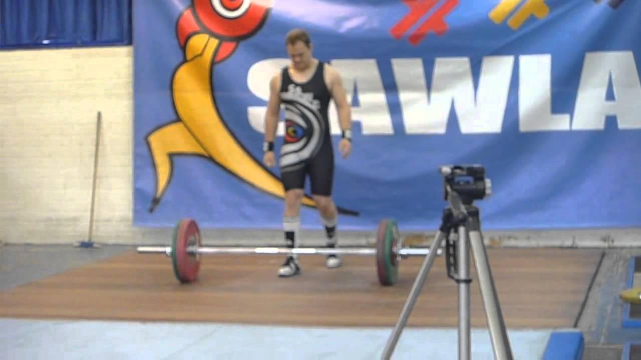 SAWLA June 2014 Open - Matt R -- Snatch 100 kg - YouTube