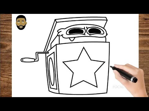 Como DESENHAR o ROBOT BOXY BOO - Como DIBUJAR a ROBOT BOXY BOO