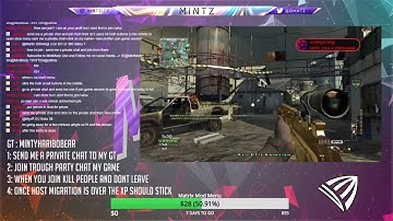 MintModz | MW3 : Modded Lobbies on XBOX ONE & 360! XP LOBBY, FREE! LIVE!!