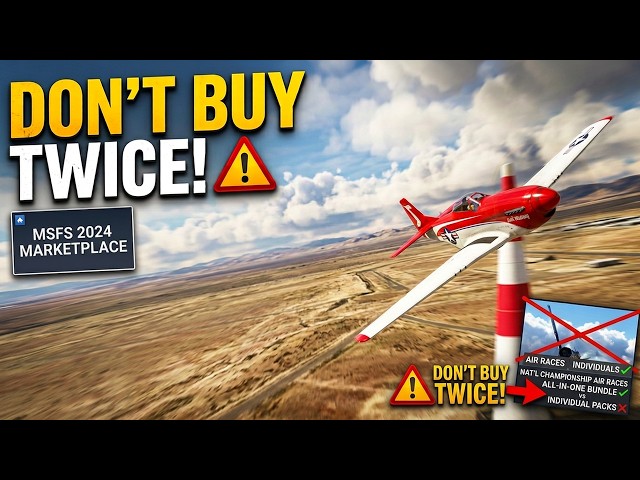 MSFS 2024 Marketplace: Just Flight F-15 Eagle & National Air Races drop! (don't buy twice!)