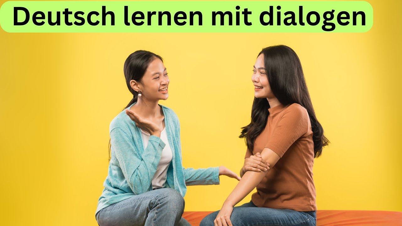 Deutsch lernen mit dialogen a1 a2 b1 b2 Deutsch sprechen und hören ...