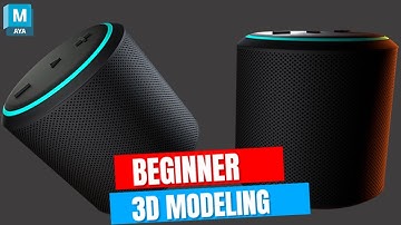 Mastering Speaker Modeling in Maya - 3D Modeling Tutorial for Beginners