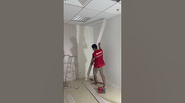 Cải tạo tường cũ cực nhanh bằng tấm ốp lam sóng Kosmos