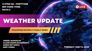 DISTRICT # 3 - ULAT PANAHON