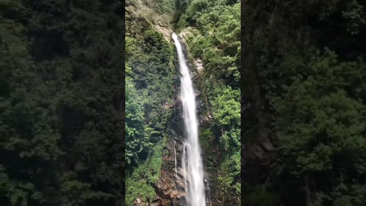 Badnota waterfall , jammu and kashmir 