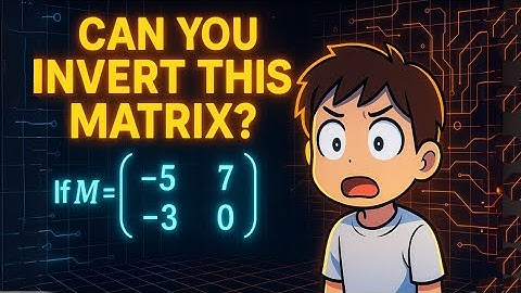 Question 37 | Inverse of 2x2 matrix | 2025 further mathematics examination