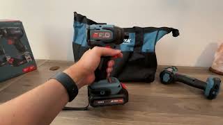 Senix 20v Drill Combo Kit - Better than Dewalt, Ryobi, Harbor Freight?! (S2K2B2-01)