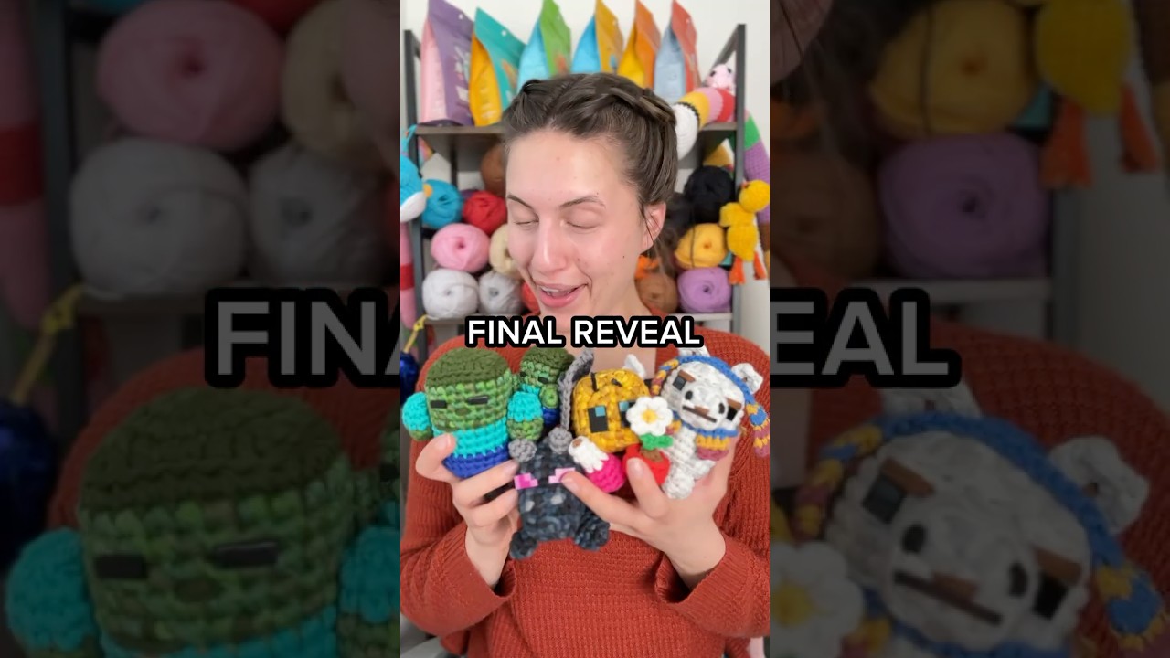 Crochet Ender Dragon ✔️Crochet zombie ✔️