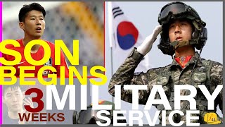 Son begins three-week military service in South Korea!! TOTTENHAM hotspur playe|latest news|FOOTBALL Son begins three-week military service in South Korea!! TOTTENHAM hotspur playe|latest news|FOOTBALL