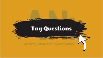 Tag Questions - Câu hỏi đuôi