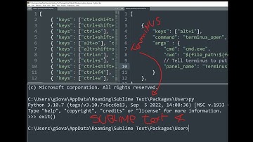 How to Install Teminus in Sublime Text 4 (version 2022)