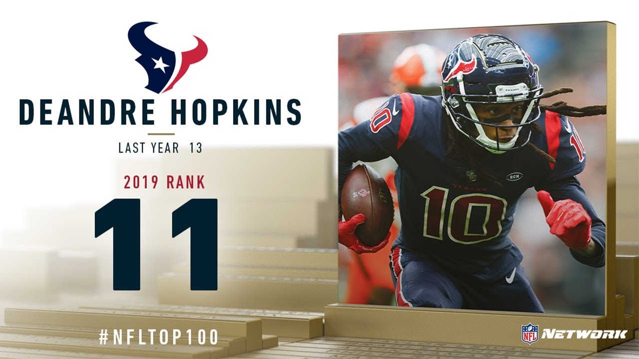 11 Deandre Hopkins Wr Texans Top 100 Players Of 2019 Nfl