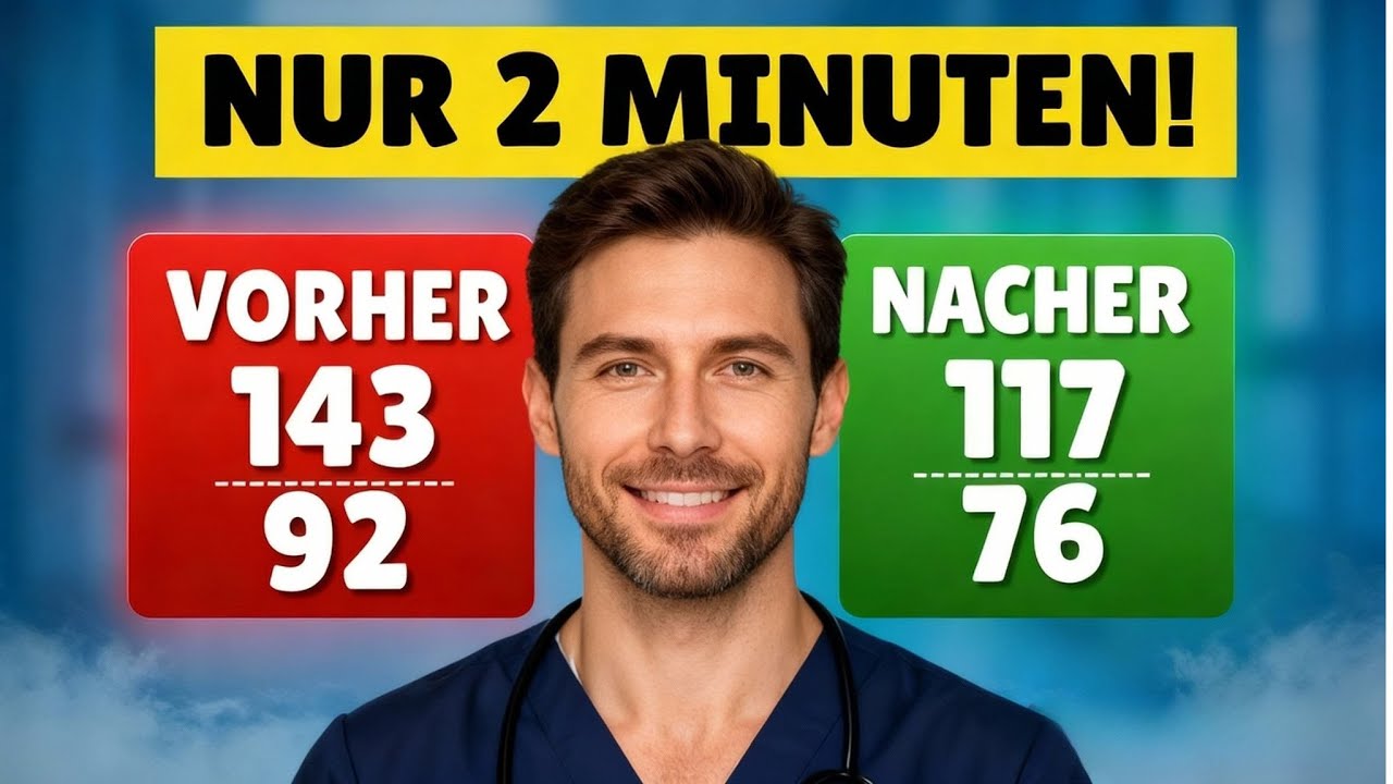 Blutdruck senken ohne Medikamente 🫀 Diese 3 Atemtechniken wirken sofort.