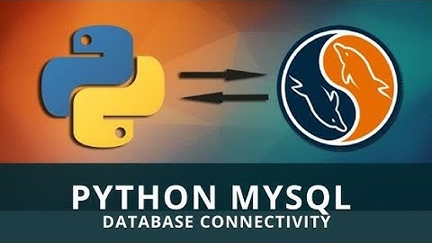 Establish connection between MySQLdb and Python