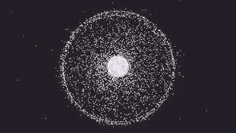 Satellite simulation in earth orbit