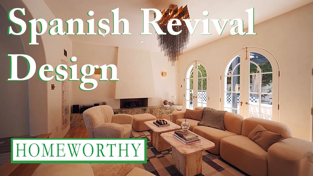 SPANISH REVIVAL HOME DESIGN | Warm Tones, Historic Architecture, & More