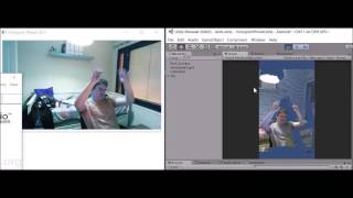 Live Kinect feed over lan to Unity