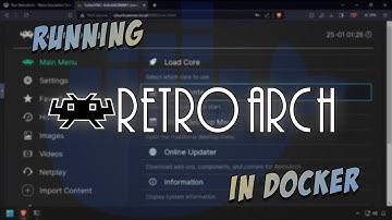Run RetroArch - Retro Emulation Frontend - In Docker