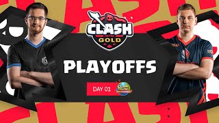 Clashmstrs Gold: Playoffs - Day 1 | Clash Of Clans | #Clashworlds