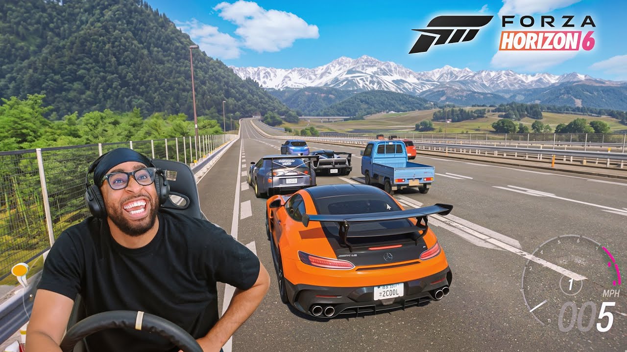 coolkid plays Forza Horizon 6 for the FIRST TIME!!!
