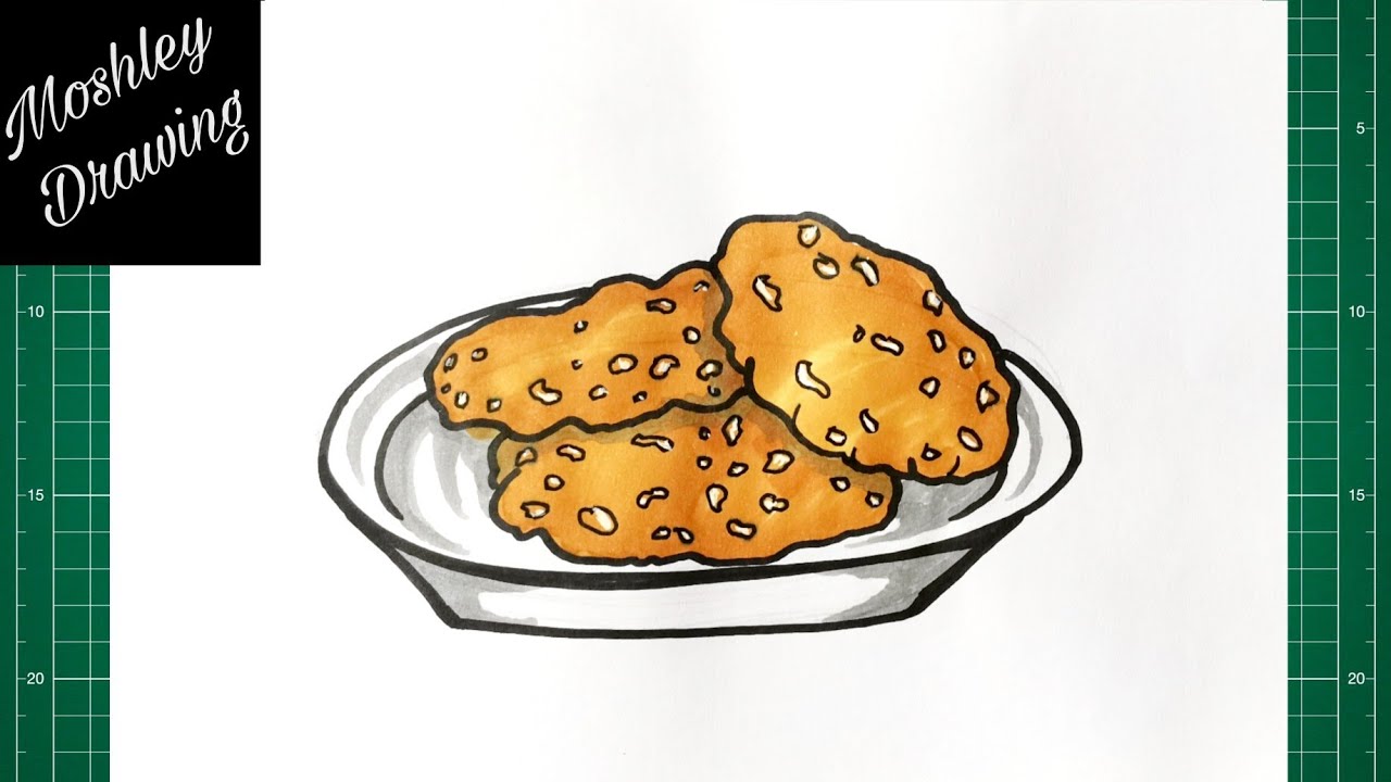 How to Draw Anzac Biscuits Anzac Day Drawing YouTube