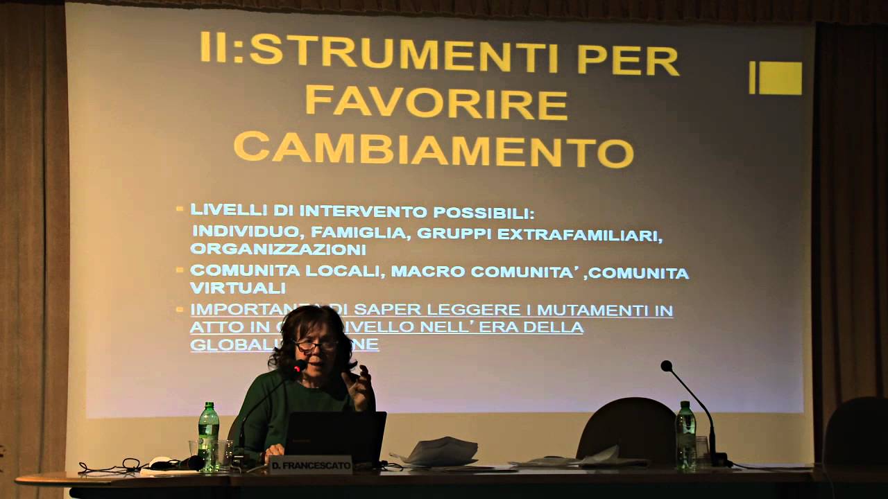 Dott.ssa Donata francescato (parte I) YouTube